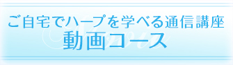 ご自宅でハープを学べる通信講座　動画コース